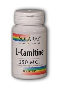 Free-Form L-Carnitine 30ct 250mg from Solaray