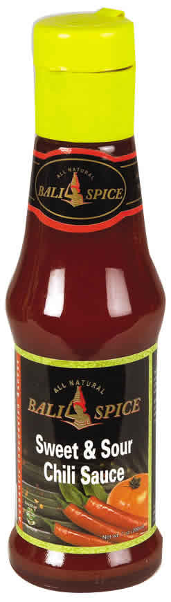 CHILI SAUCE,SWEET & SOUR Case of 6 / 7 OZ from Bali Spice