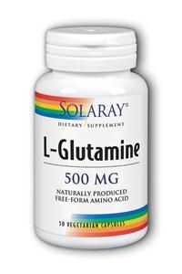Free-Form L-Glutamine 50ct 500mg from Solaray