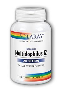 Solaray: Multidophilus 12 100ct 20bil