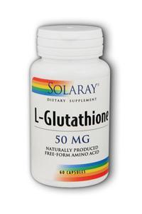 Free-Form L-Glutathione 60ct 50mg from Solaray
