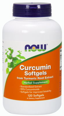 NOW: Curcumin 450mg Softgels 120 gels