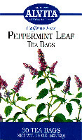 Peppermint Leaf Tea 30 bags from ALVITA TEAS