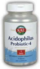 Kal - ACIDOPHILUS Probiotic-5 60ct 3bil