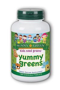 Yummy Greens - Fruit Punch Berry 120ct from Sunny Green