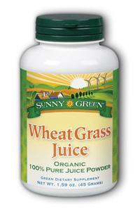 Wheat Grass Juice Powder 45g 1g from Sunny Green