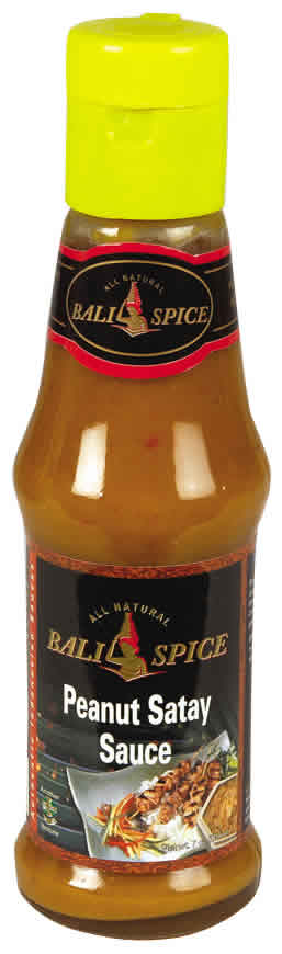 SATAY SAUCE,PEANUT Case of 6 / 7 OZ from Bali Spice