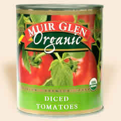 DICED TOMATOES,OG Case of 12 / 28 OZ from Muir Glen