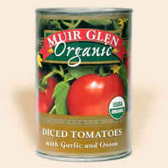 DICED TOM,OG,GARLIC&ONION Case of 12 / 14.5 OZ from Muir Glen