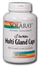 For Male Multi Gland-Caps 120ct from Solaray