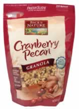 GRANOLA,CRANBERRY PECAN - 6 / 12 OZ from Back To Nature (Organic Milling)