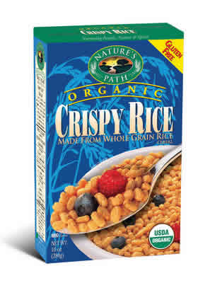 CRL,OG,WHL GRN,CRISPY RICE Case of 12 / 10 OZ from Nature's Path
