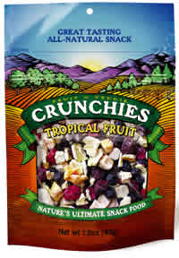CRUNCHIES,TROPICAL FRUIT