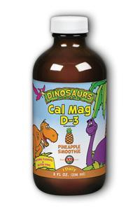 KAL: Dinosaurs Cal Mag D-3 (Pinapple Smoothie) 8 oz