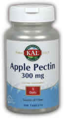 Apple Pectin 100ct 300mg from Kal