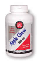 Apple Chew 60ct 800mg from Kal