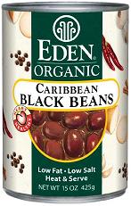 BEANS,OG,BLACK,CARIBBEAN - 12 / 15 OZ from Eden Foods
