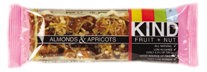 BAR,ALMOND&APRICOT W/YGRT Case of 8 / 1.6 OZ from Kind Bar