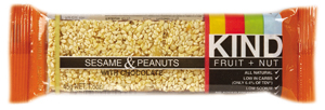 BAR,SESAME&PEANUT W/CHOC