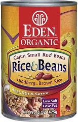 RICE & BEANS,OG,CAJUN RED Case of 12 / 15 OZ from Eden Foods