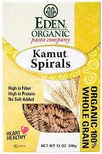 SPIRALS,OG,WHOLE KAMUT Case of 6 / 12 OZ from Eden Foods