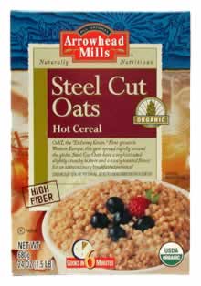 OATS,OG,STEEL CUT - 12 / 24 OZ from Arrowhead Mills