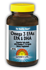 Omega III EFAs-EPA/DHA 90ct from Natures Life