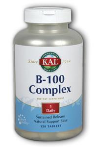 Kal: B-100 complex sr 120ct