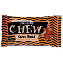 CHEW,CASHEW ALMOND Case of 24 / 1.13 OZ from Wha Guru Chews