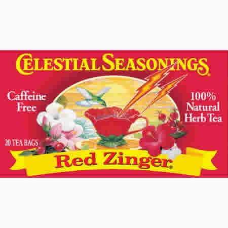 Herb tea,red zinger Case of 12 / 20 BAG from Celestial Seasoning