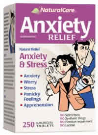 Anxiety relief Case of 1 / 120 TAB from Natural Care