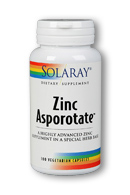 Zinc-15 Asporotate, 100ct 15mg