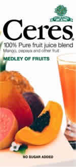 Juice,medley of fruit Case of 12 / 33.8 OZ from Ceres Juices
