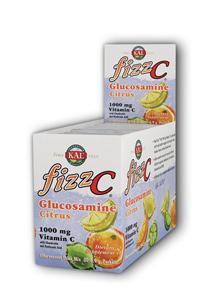 Kal: Fizz C Citrus Glucosamine+ Chondroitin and MSM 30ct 7.5g