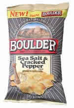 POTATO CHIPS,CRKD PPR&SLT - 12 / 5 OZ from Boulder Chips