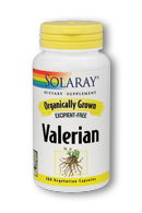 Organic valerian root, 100ct 515mg