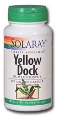 Yellow Dock, 100ct 500mg