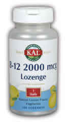 B 12-2000 100ct 2000mcg from Kal