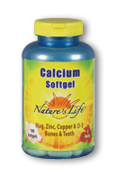 Calcium softgel complex, 100ct