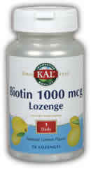 Biotin 1000 50ct 1000mcg from Kal