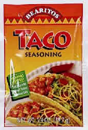 SEASONING TACO Case of 12 / 1.4 OZ from Little Bear Organics