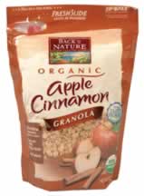 GRANOLA,OG,APPLE CINNAMON - 6 / 12 OZ from Back To Nature (Organic Milling)