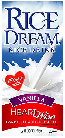 HEARTWISE,RICE BEV,VANILA Case of 12 / 32 OZ from Imagine Foods