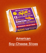 CHEESE,AMERICAN SOY SLICE Case of 12 / 8 OZ from Tofutti Brand Inc