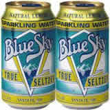 SELTZER,LEMON TRUE Case of 4 / 6-12 OZ from Blue Sky Natural Beverage Company