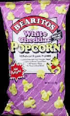 POPCORN WHITE CHEDDAR Case of 12 / 4 OZ from Little Bear Organics