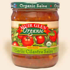 SALSA,OG,GRLC CILNTRO,MED Case of 12 / 16 OZ from Muir Glen