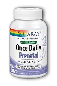 Solaray: Once Daily Prenatal Multi-Vitamin 90 vcaps