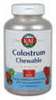 Strawberry/Kiwi Colostrum Chewable 120ct 500mg from Kal