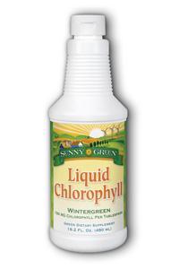 Sunny Green: Wintergreen Liquid Chlorophyll 16 Liq Wintergreen 100mg